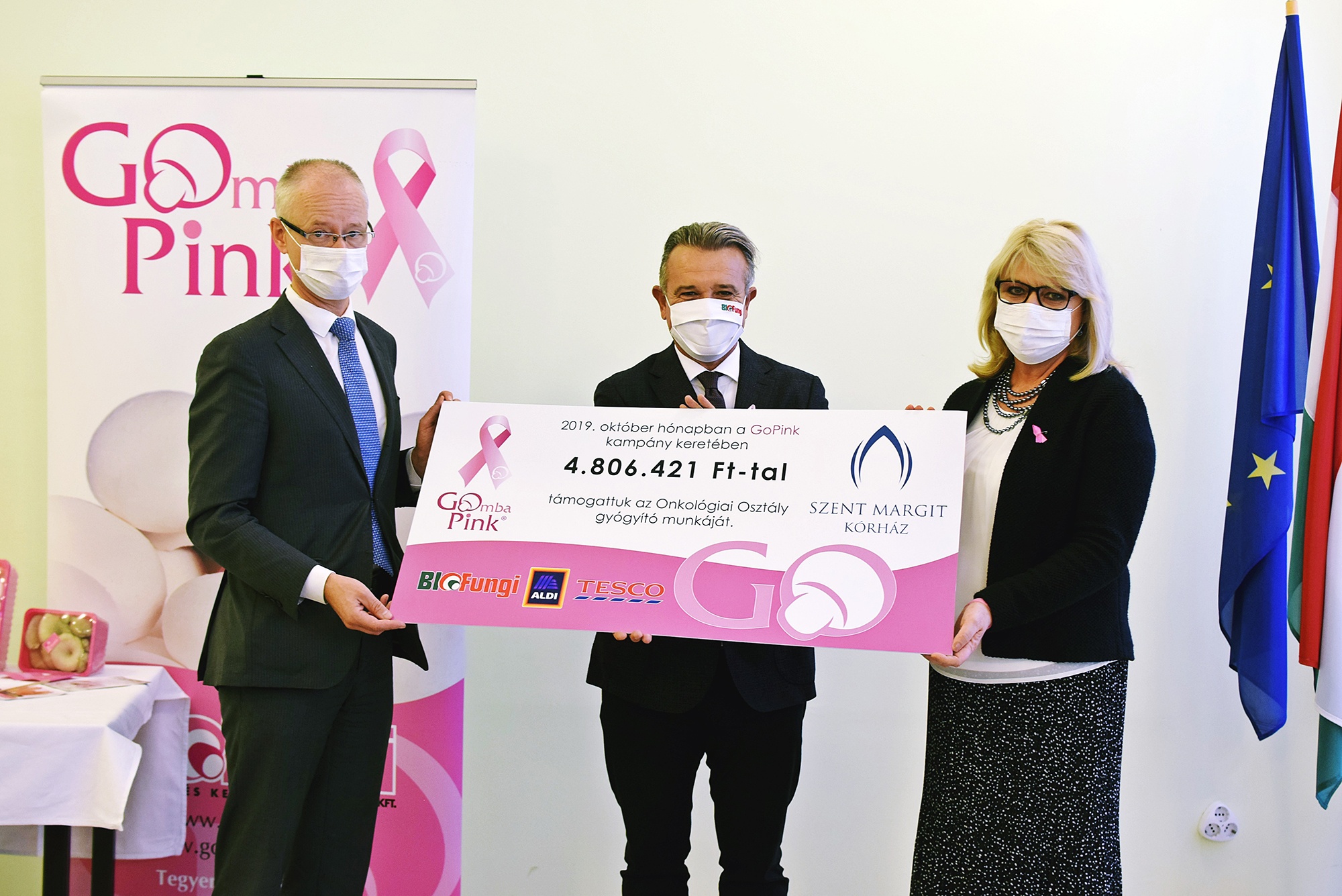 GoPink dijatado Szent MArgit Korhaz